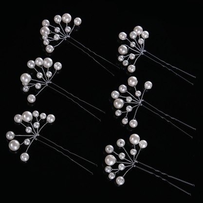 Hairpins/Headpiece Lovely (Set of 6)