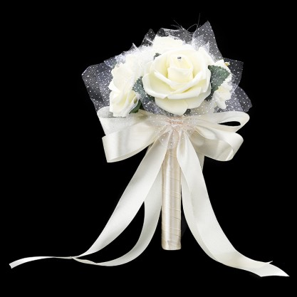 Round Foam Bridesmaid Bouquets (Sold in a single piece) -