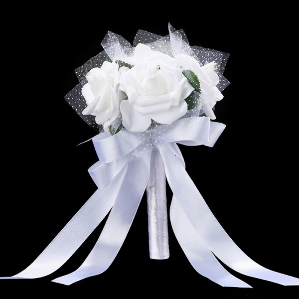 Round Foam Bridesmaid Bouquets (Sold in a single piece) -