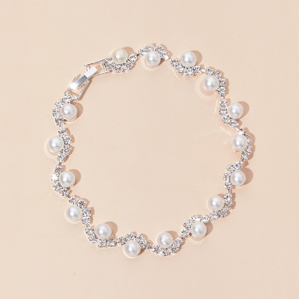 Ladies' Alloy With Irregular Rhinestone Jewelry Sets