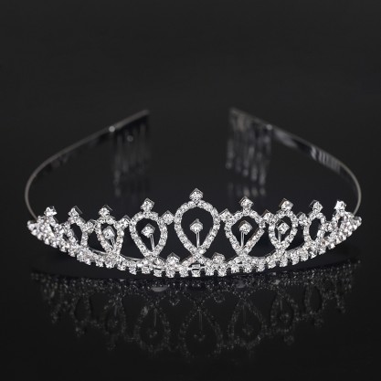 Headpiece/Crowns & Tiaras Elegant Ladies With Rhinestone (Sold in single piece)
