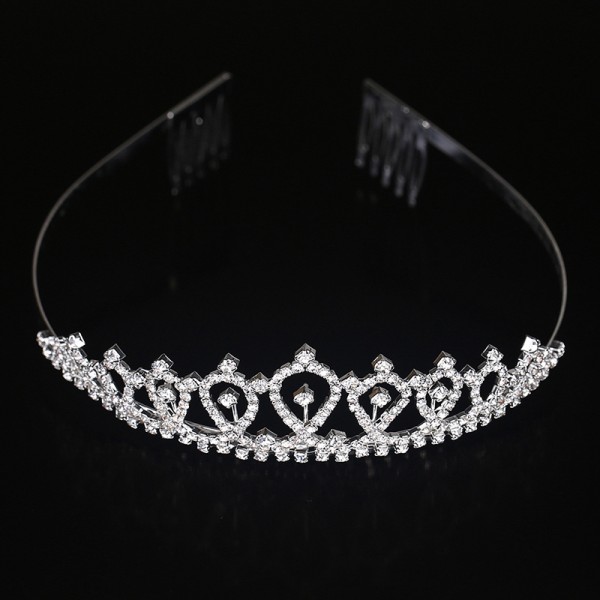 Headpiece/Crowns & Tiaras Elegant Ladies With Rhinestone (Sold in single piece)