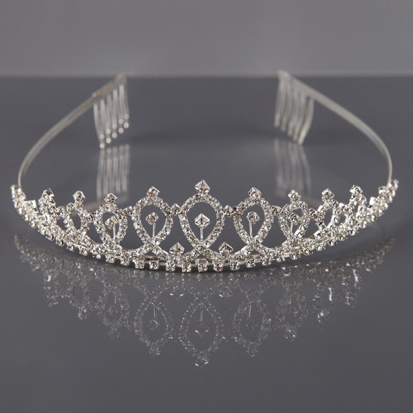 Headpiece/Crowns & Tiaras Elegant Ladies With Rhinestone (Sold in single piece)