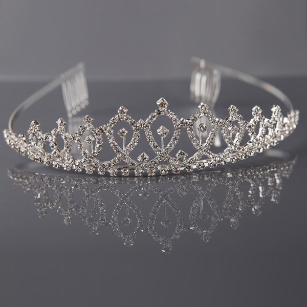 Headpiece/Crowns & Tiaras Elegant Ladies With Rhinestone (Sold in single piece)