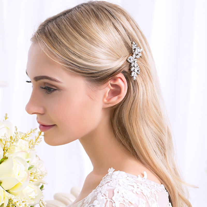 Combs & Barrettes/Headpiece Nice With Rhinestone