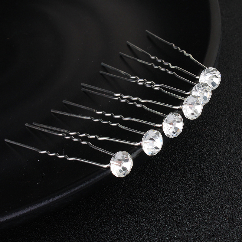 Hairpins/Headpiece Gorgeous With Crystal (Set of 6)