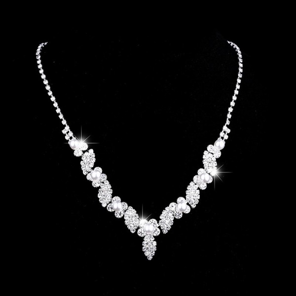 Ladies' Charming Alloy With Irregular Rhinestone Jewelry Sets