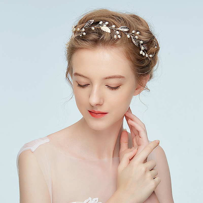 Headpiece/Headbands Special With Rhinestone/Venetian Pearl (Sold in single piece)