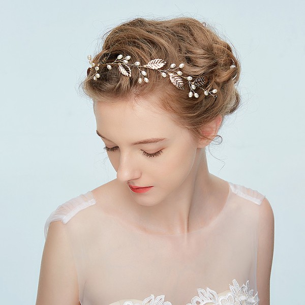 Headpiece/Headbands Special With Rhinestone/Venetian Pearl (Sold in single piece)