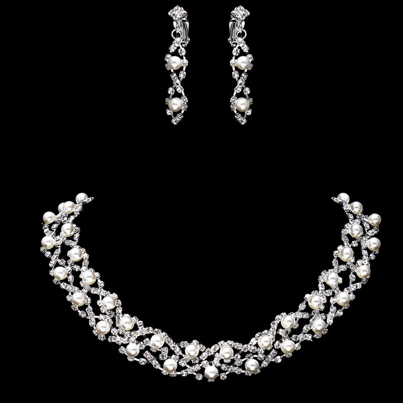 Gorgeous Alloy With Irregular Pearl Jewelry Sets