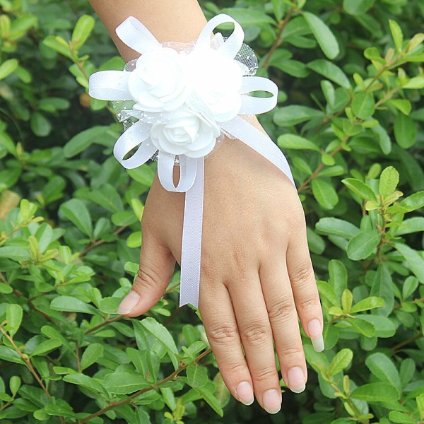 Free-Form Foam Wrist Corsage (Sold in a single piece) -