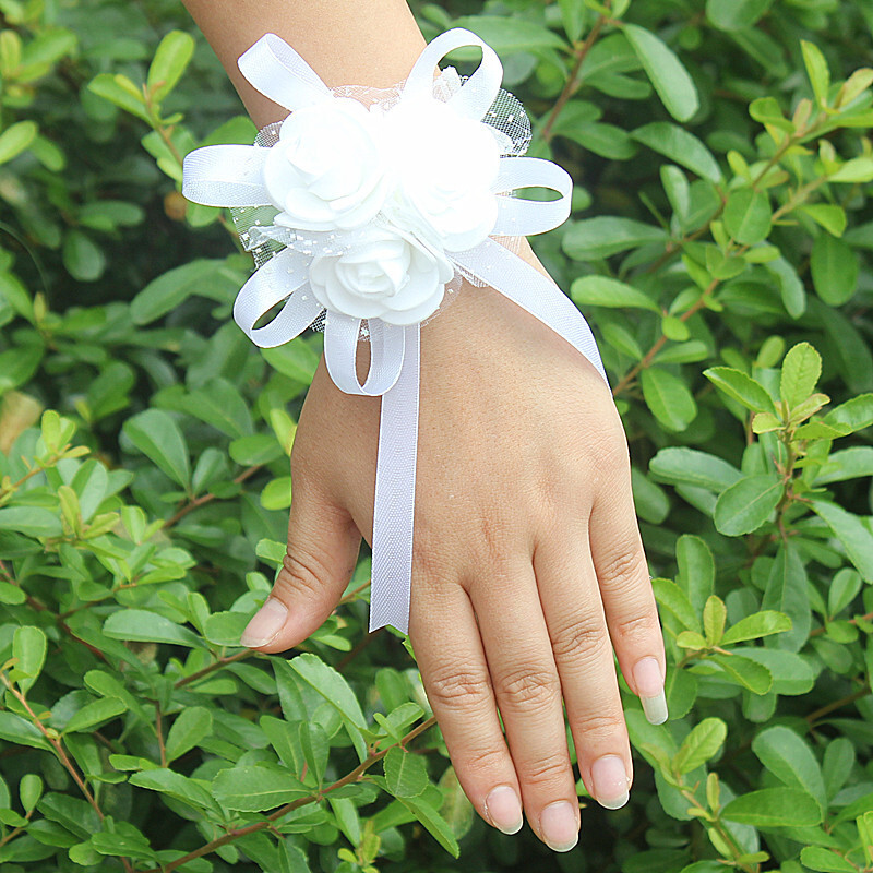 Free-Form Foam Wrist Corsage (Sold in a single piece) -