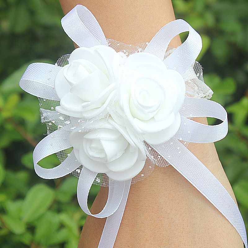 Free-Form Foam Wrist Corsage (Sold in a single piece) -