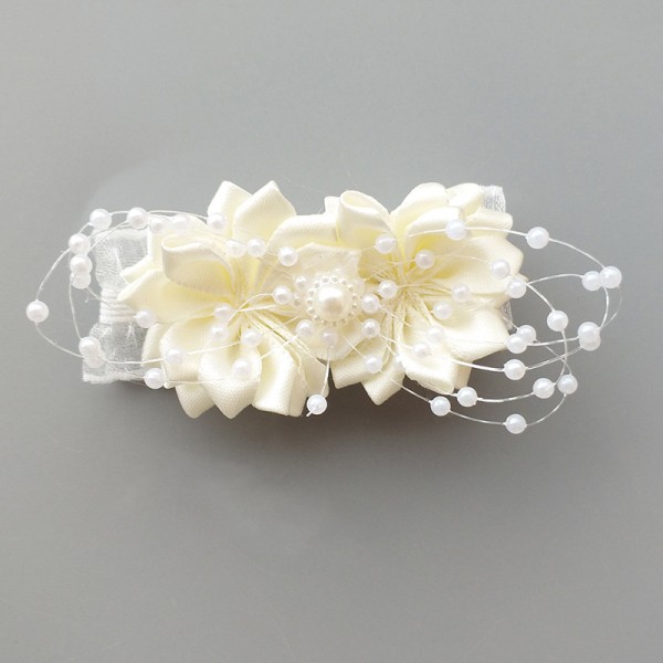 Free-Form Satin Wrist Corsage (Sold in a single piece) -