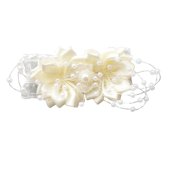 Free-Form Satin Wrist Corsage (Sold in a single piece) -