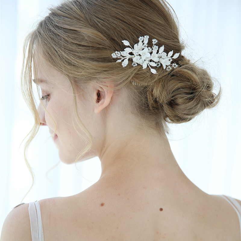 Combs & Barrettes/Headpiece Classic With Rhinestone (Sold in single piece)