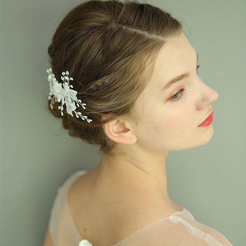 Combs & Barrettes/Headpiece Gorgeous With Rhinestone (Sold in single piece)