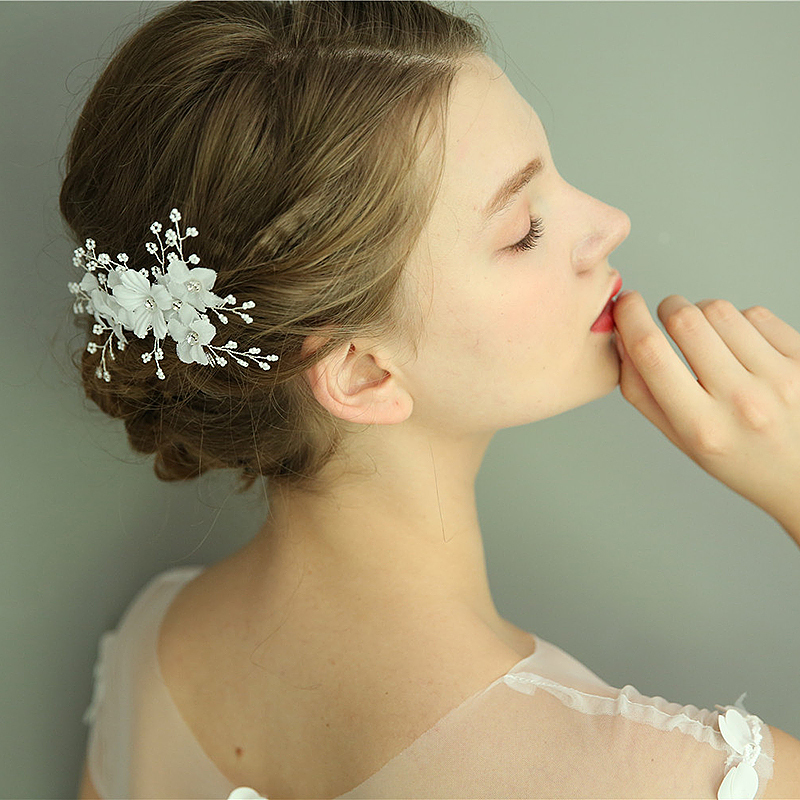 Combs & Barrettes/Headpiece Gorgeous With Rhinestone (Sold in single piece)