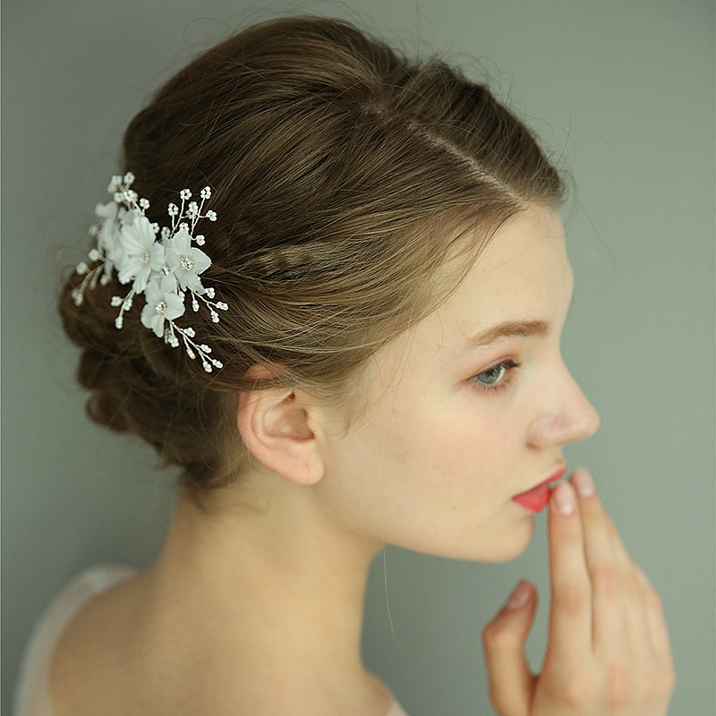 Combs & Barrettes/Headpiece Gorgeous With Rhinestone (Sold in single piece)