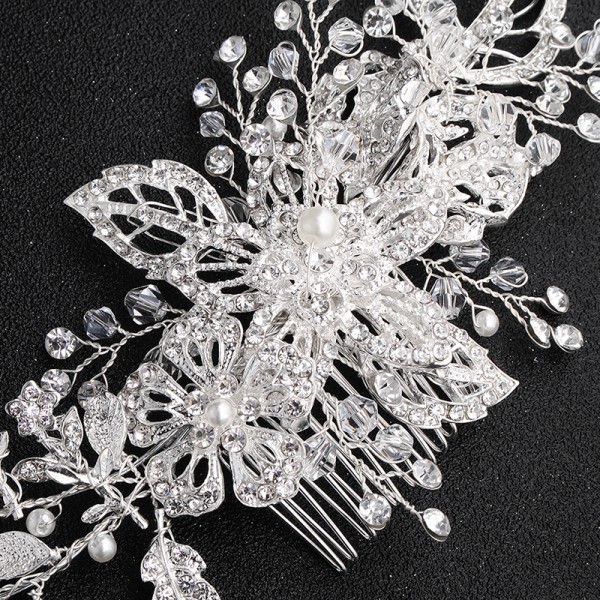 Combs & Barrettes/Headpiece Glamourous (Sold in single piece)