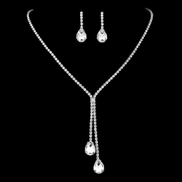 Ladies' Stylish Alloy With Irregular Cubic Zirconia Jewelry Sets