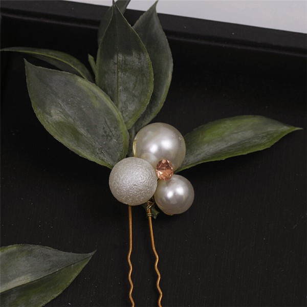 Hairpins/Headpiece Romantic With Venetian Pearl (Set of 6)