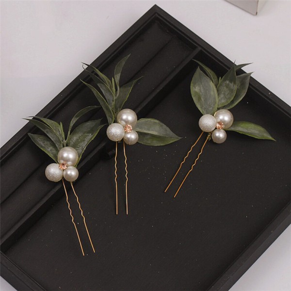 Hairpins/Headpiece Romantic With Venetian Pearl (Set of 6)