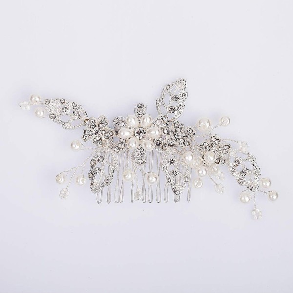 Combs & Barrettes/Headpiece Beautiful Ladies/Kids With Rhinestone/Venetian Pearl (Sold in single piece)