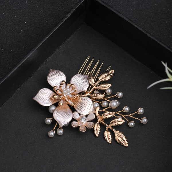 Combs & Barrettes/Headpiece Beautiful With Rhinestone/Pearl/Venetian Pearl/Crystal/Imitation Crystal (Sold in single piece)