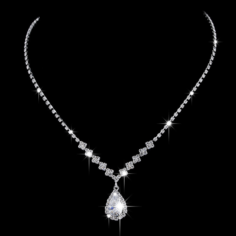 Ladies' Shining Alloy With Irregular Cubic Zirconia Jewelry Sets