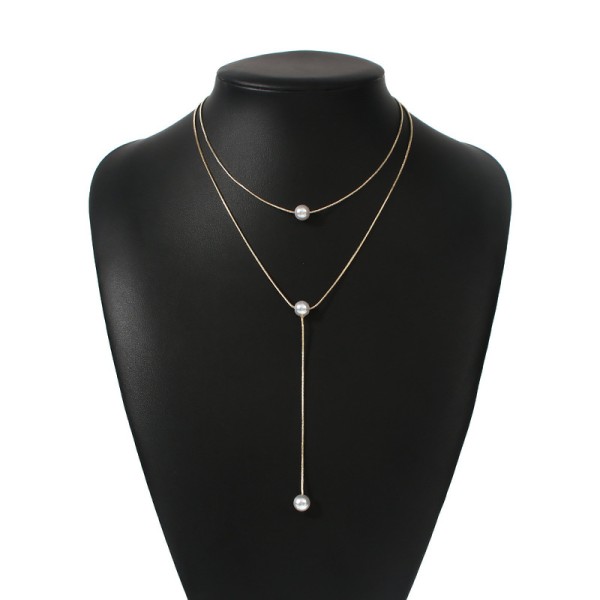 Ladies' Beautiful Alloy With Irregular Cubic Zirconia Necklaces/Fashion jewelry