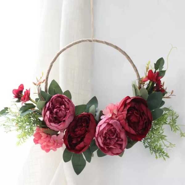 Classic Free-Form Silk Flower Decorations (Sold in a single piece) -