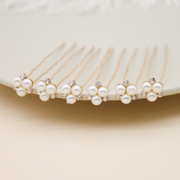 Hairpins/Headpiece Classic (Set of 6)