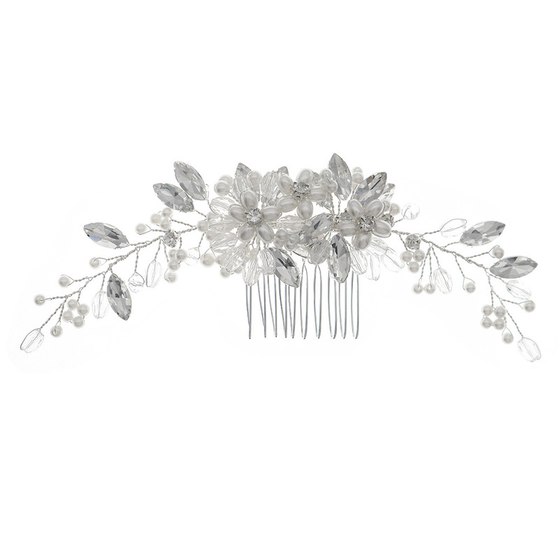 Combs & Barrettes/Headpiece Beautiful Ladies With Venetian Pearl/Crystal