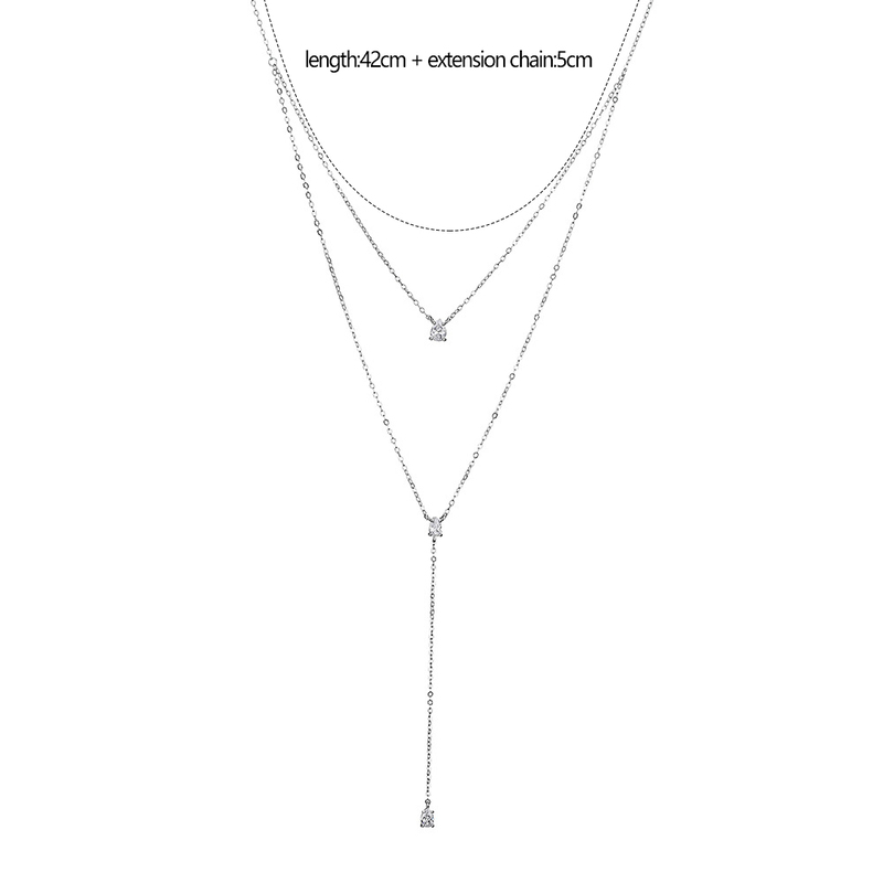 Ladies' Beautiful Alloy Necklaces