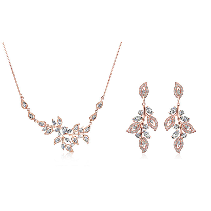 Ladies' Beautiful Alloy Jewelry Sets