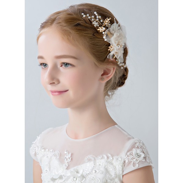 Flower Girl Alloy Headbands/Hairpins