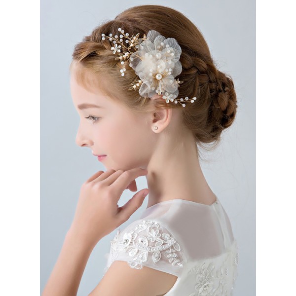 Flower Girl Alloy Headbands/Hairpins