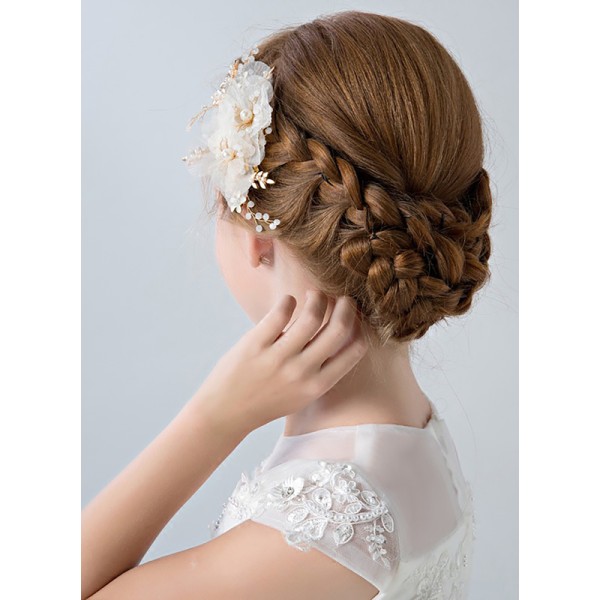 Flower Girl Alloy Headbands/Hairpins