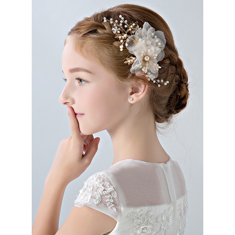 Flower Girl Alloy Headbands/Hairpins