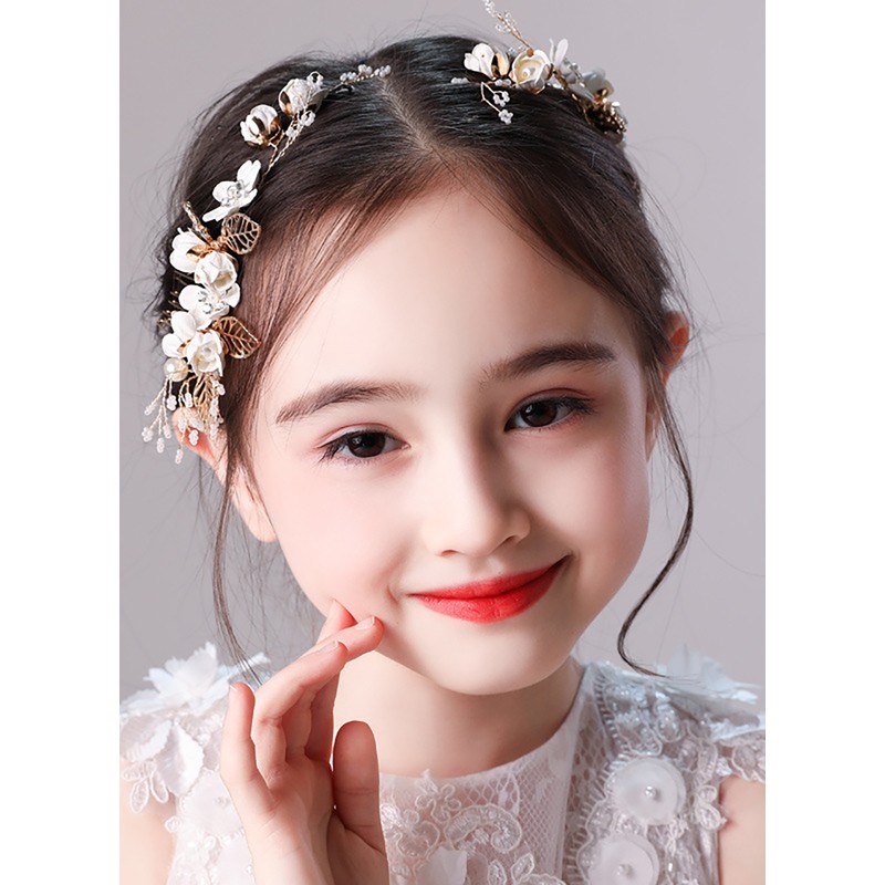 Flower Girl Alloy Headbands (Set of 4pieces)