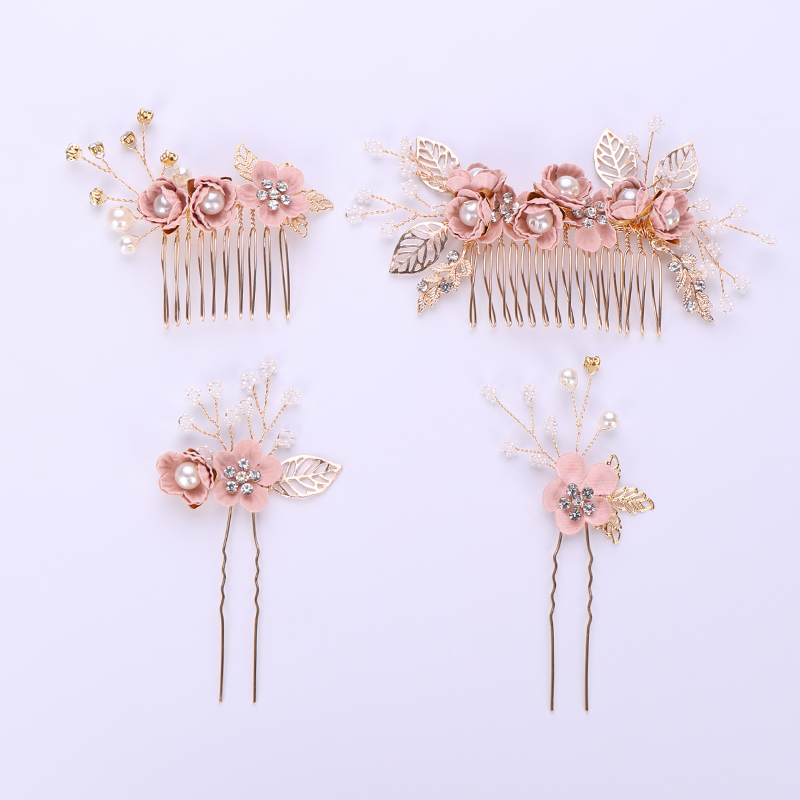 Flower Girl Alloy Headbands (Set of 4pieces)