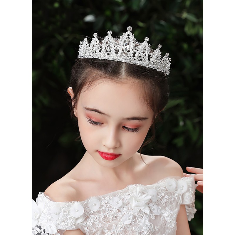 Flower Girl Alloy Headbands