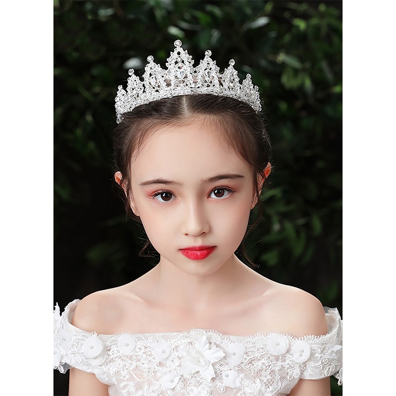 Flower Girl Alloy Headbands