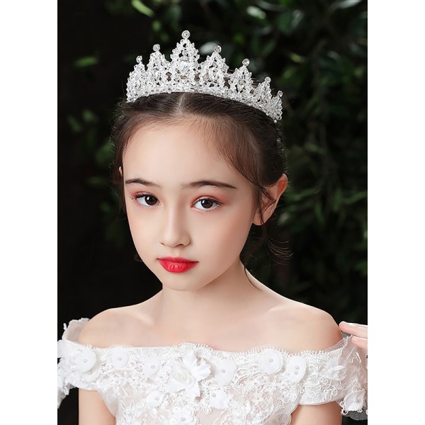 Flower Girl Alloy Headbands