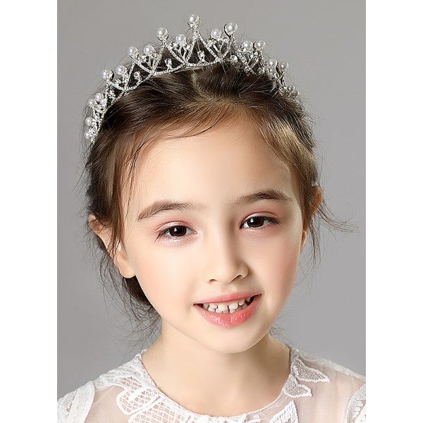 Flower Girl Alloy Headbands