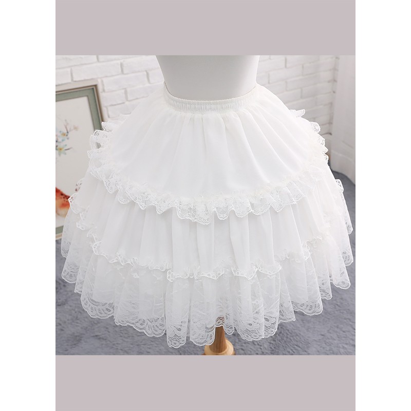 Flower Girl Polyester/Chiffon/Lace Full Gown Slip