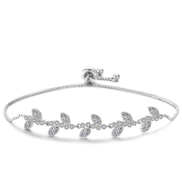 Ladies'/Couples' Elegant/Fashionable/Classic Alloy With Irregular Cubic Zirconia Bracelets