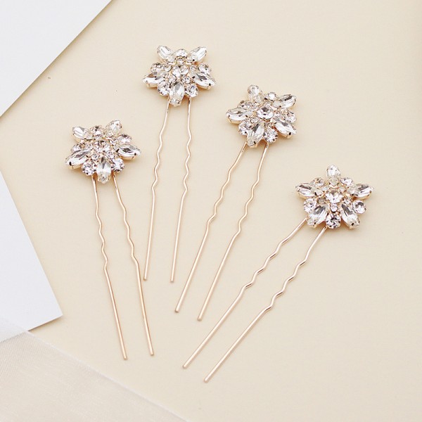 Hairpins/Headpiece Fashion/Vintage (Set of 4 pieces)