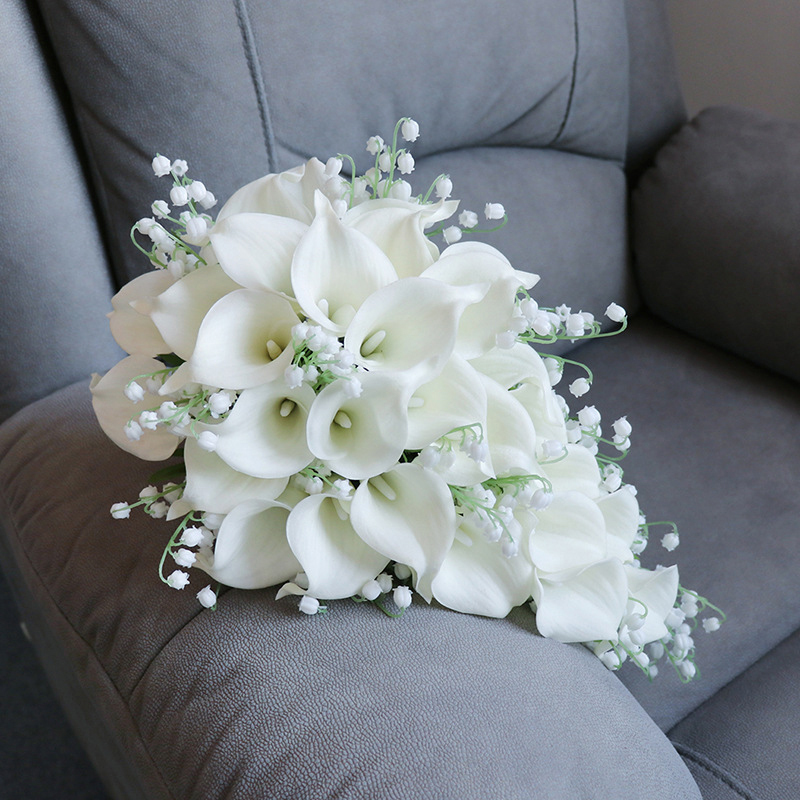 Pretty/Fancy/Fascinating/Graceful Cascade Foam Bridal Bouquets -